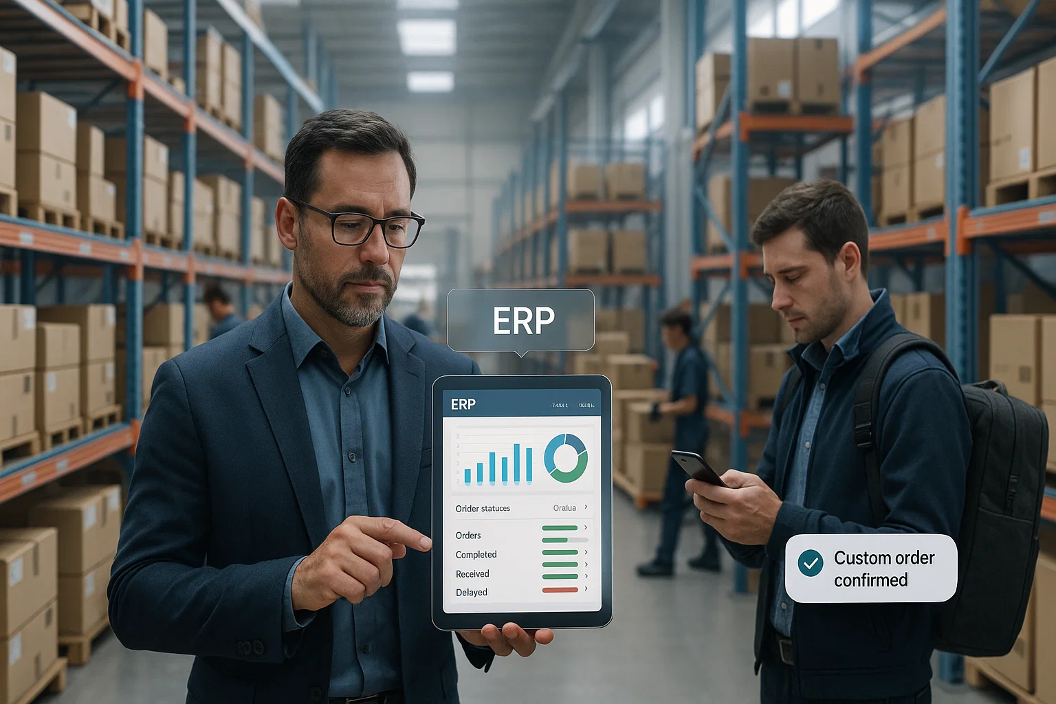 Sistema ERP Genérico x Sistema para Distribuidora